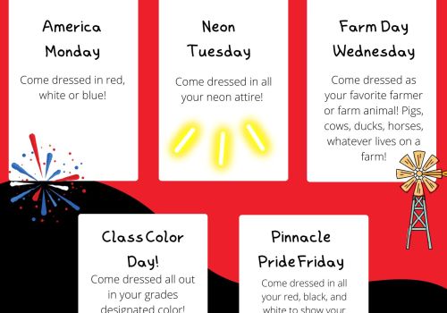 Spirit Week Nov. 27th- Dec. 1st