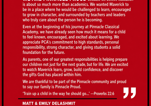 Celebrating What Makes Us Pinnacle Proud: Week 2