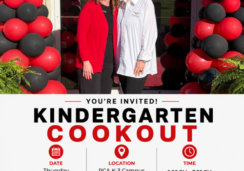 Kindergarten Cookout Set for July 30 at PCA K-3 Campus