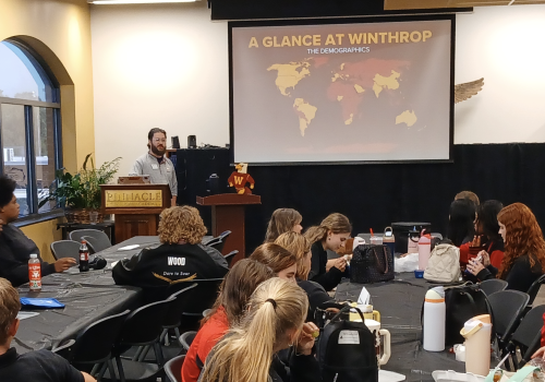 Winthrop University Connects with PCA Students