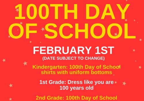 100th Day of School