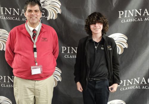 Seventh-grader Jake Self wins Pinnacle Classical Academy spelling bee