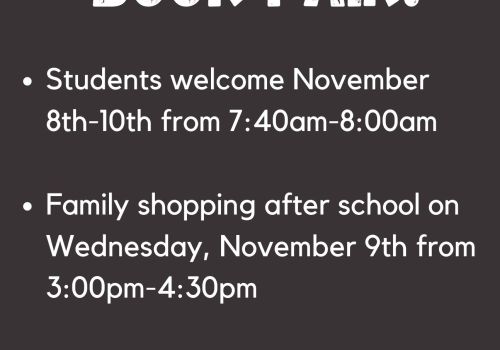 4-12 Book Fair